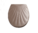 WC-kansi T-lux, new shell, ruskea